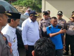 Wakil Menteri PUPR Berkomitmen Tangani Bencana di Solsel Secepatnya