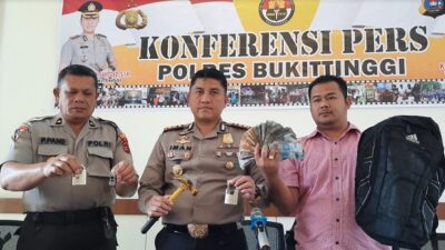 Bobol Kotak Infak, Anak di Bawah Umur Diamankan Tim Kobra Bukittinggi
