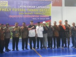 Lapangan Rafhely Futsal  Sungayang Diresmikan