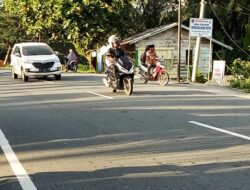 Antisipasi Kecelakaan, Tiap Pagi Petugas Polsek Tanjung Mutiara Atur Lalulintas