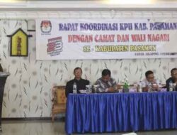 Sukseskan Pilkada Pasaman, Camat dan Walinagari Duduk Semeja Dengan KPU