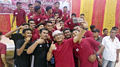 Piala Soeratin Tingkat Nasional, Dua Tim PSP Padang Dilepas Menuju Medan Laga