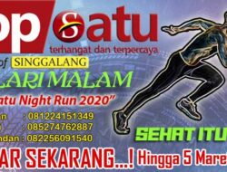 Berhadiah Puluhan Juta, Topsatu Night Run 2020 Hadir di Padang