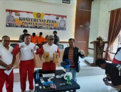 Operasi Antik 2020, Tim Kobra Polres Bukittinggi Aman Pengedar Ganja