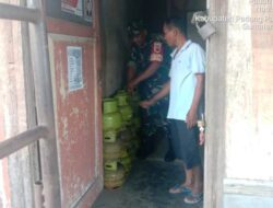 Babinsa Cek Ketersediaan Elpiji 3 Kg ke Pangkalan, Ini Hasilnya