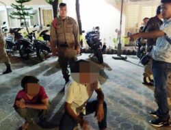 Lagi Teler, Tiga Remaja Diamankan Satpol PP