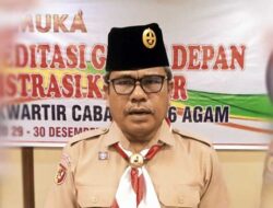 Martias Wanto Terima Penghargaan Satya Lencana Melati Kepramukaan