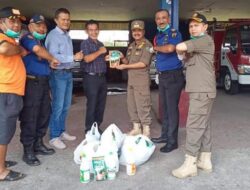 Dua Anggota DPRD Padang Panjang Bantu Disinfektan