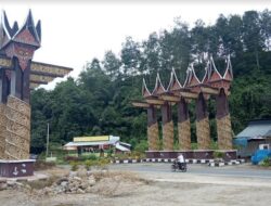 Gerbang Seribu Rumah Gadang tak Nyaman Lagi
