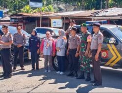 Cegah Korona, Forkopimca Bonjol dan Puskesmas Kumpulan Turun ke Jalan