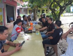 Bacalon Bupati Dharmasraya Temuramah dengan Wartawan