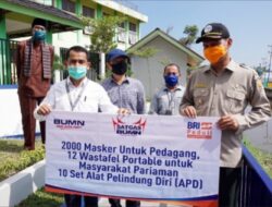 Saat Pandemi Covid-19, BRI Padang Lakukan Ini Untuk Masyarakat Pariaman