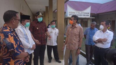 Gubernur Sumbar Tinjau Dua Lokasi Karantina Corona di Padang Panjang