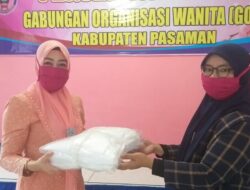 Yulius Erita Serahkan Bantuan APD Melalui GOW Pasaman Untuk Tenaga Medis