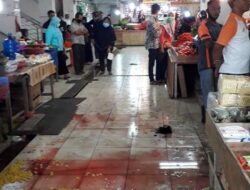 Petugas Keamanan Pasar Padang Panjang Luka-luka Dibacok Pedagang