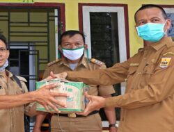 Pemko Pariaman Dapat Bantuan Masker dan Hand Sanitizer dari Perantau Jakarta