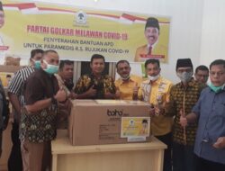 Golkar Sumbar Bantu APD untuk Tenaga Medis Rumah Sakit