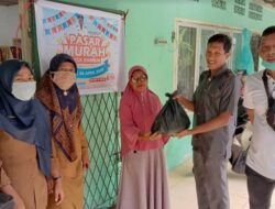 Pemerintah Desa Rambai Gelar Pasar Murah