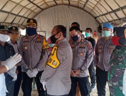 Kapolda dan Bupati Dharmasraya Pantau Pos di Perbatasan Sumbar-Jambi