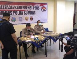 Polda Sumbar Tangkap Lima Penambang Liar