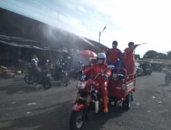 Cegah Penyebaran Corona, Relawan PMI Agam Turun Tangan