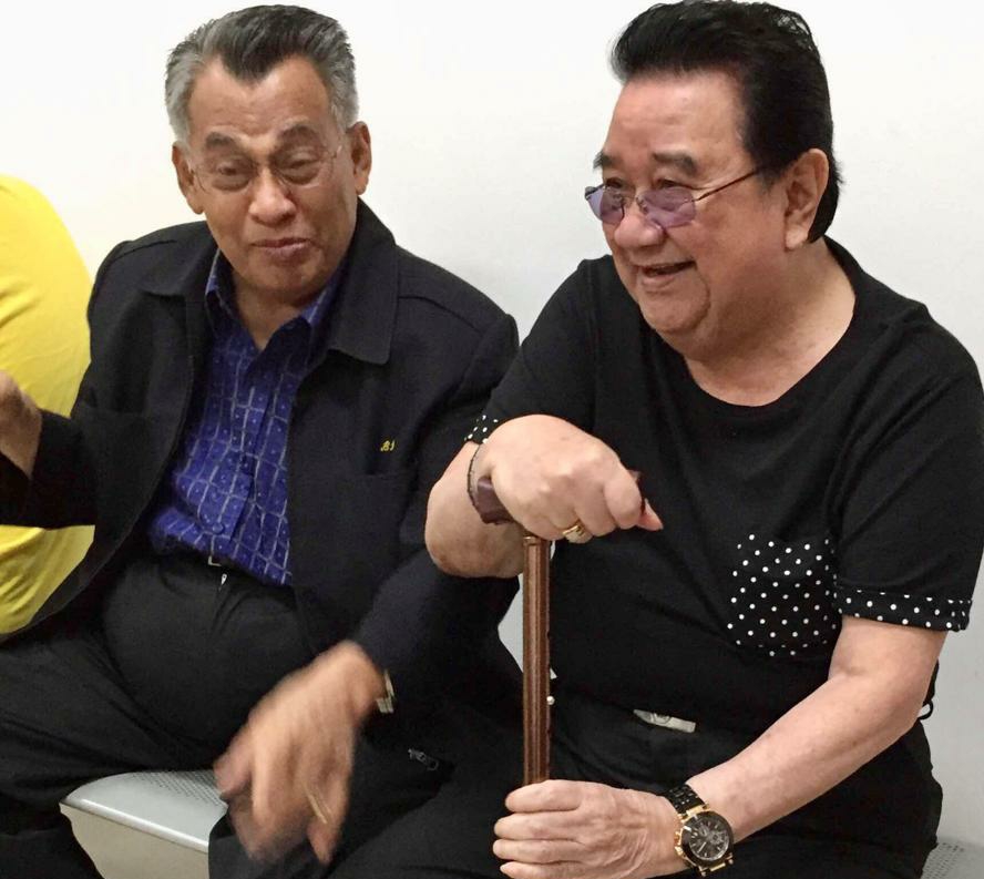 H.Basril Djabar bersama Almarhum Nazif Basir (kanan) suatu ketika di MRCC Jakarta (ist)