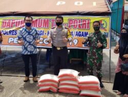 LDII Bukittinggi Bantu Kebutuhan Dapur Umum TNI, Polri