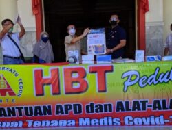 Peduli Tim Medis, HBT Sumbar Salurkan APD untuk RS dan Puskesmas