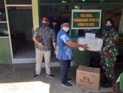 Anggota DPRD Sumbar Yosrizal Salurkan Bantuan APD untuk TNI/Polri