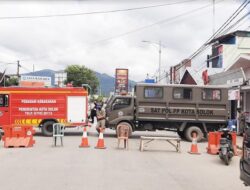 Cegah Covid-19, Pasar Raya Solok Ditutup