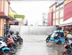 Jalan Lingkar Koto Panjang Pasar Solok Ditutup
