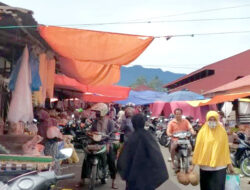 Pasar Terakhir Ramadhan, Harga Stabil di Lubuk Basung