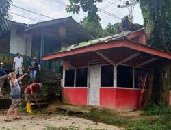 Pemuda Sungai Rumbai Timur Dirikan Pos Relawan Covid-19.