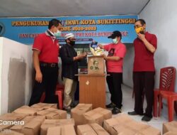 Wartawan Bukittinggi Dapat Bantuan Sembako dari PKB