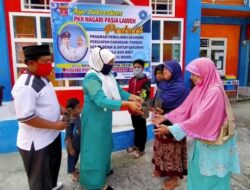 Walinagari Pasia Laweh Bantu Susu Kemasan untuk Ibu Menyusui
