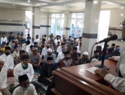 Shalat Idul Fitri di Nagari Lawang Tigo Balai Khidmat