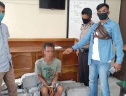 Ketahuan, Pencuri Baterai Tower Babak Belur Dihakimi Warga