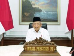 Wapres Ma’ruf Amin: Selamat Idul Fitri, Mari Rayakan dari Rumah Saja