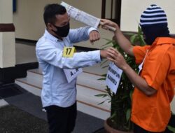 Polres Bukittinggi Gelar Rekonstruksi Pembunuhan Karyawan RM Madina
