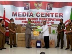Gugus Tugas Covid-19 Pasaman Terima Bantuan dari Anggota DPRD Sumbar