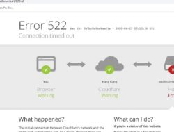 Hingga Saat Ini Website ppdbsumbar2020.id Masih Error