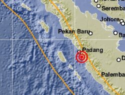 Berpusat di Bonjol, Gempa 4,8 Skala Richter Guncang Sebagian Daerah di Sumbar