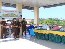 Seluruh Pegawai Kejari Pariaman Jalani Rapid Test