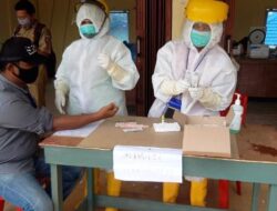 200 Warga Sungai Rumbai Ikuti Rapid Test Kedua