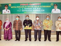 Pemko Pariaman Gelar Pisah Sambut Ketua PN Pariaman