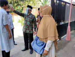Datang dari Tembilahan, Suhu Tubuh 60 Santri As Shabul Yamin Diperiksa
