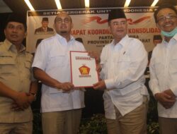 Gerindra Sumbar Keluarkan SK Lima Paslon Kepala Daerah, Ini Rinciannya