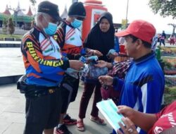 Mandiangin Keretangin Club Gelar Soialisasi dan Bagi-bagi Masker