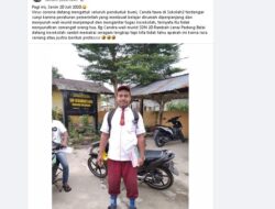 Viral, Orang Tua Murid di Pasaman Berseragam SD