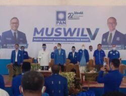 Terpilih Aklamasi, H. Indra Dt Rajo Lelo Pimpin DPW PAN Sumbar 2020-2025